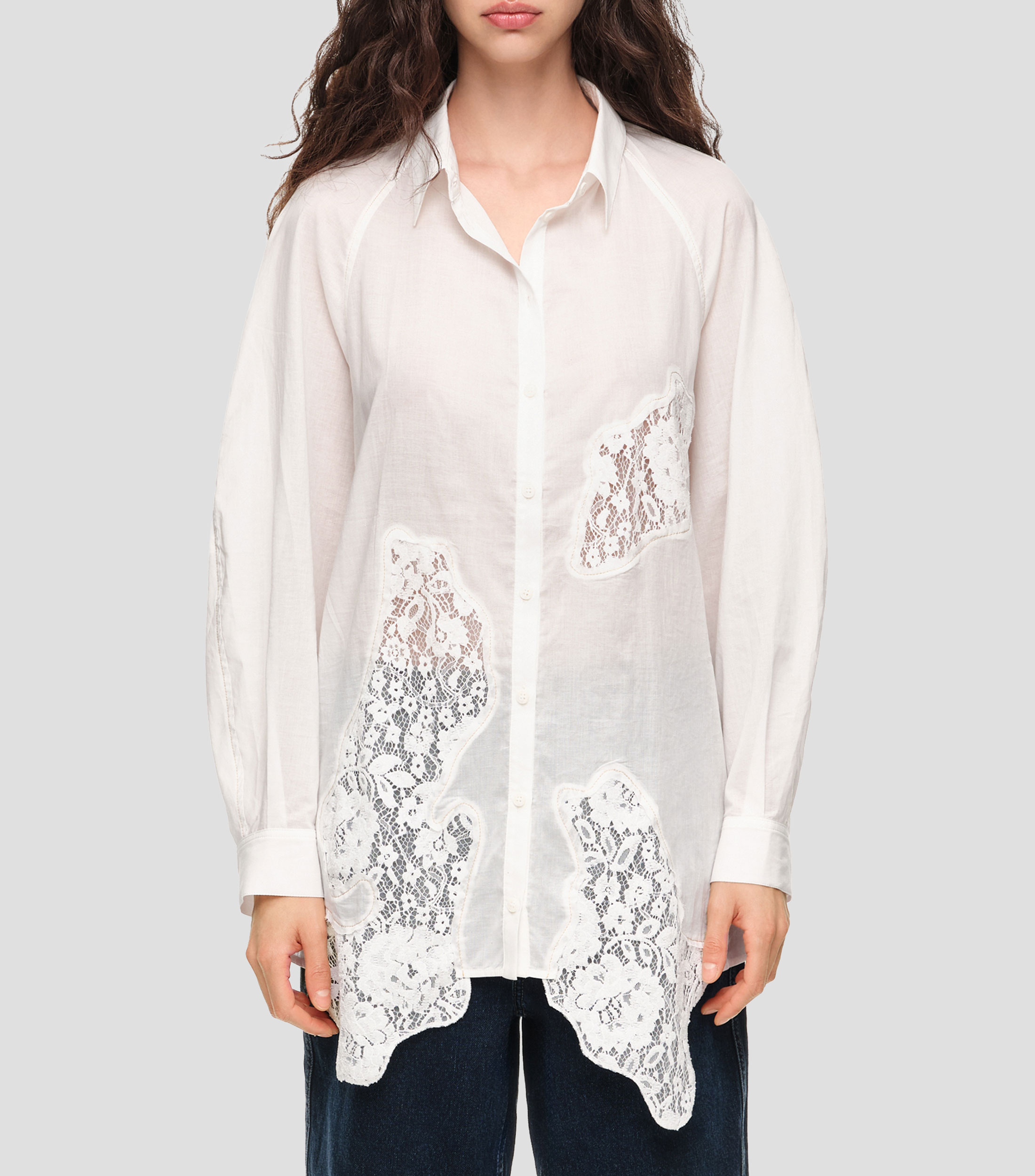 Blusa fantasía manga larga Mujer